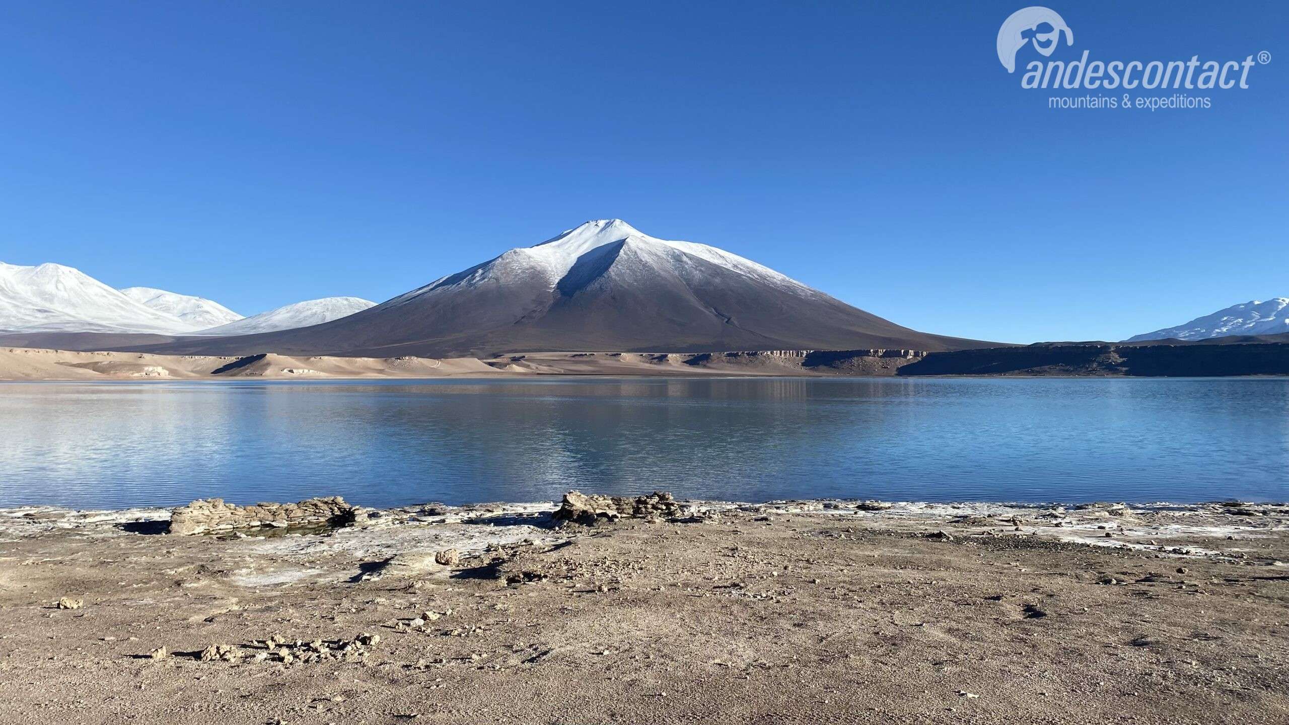 Campamento Base en Laguna Verde, 4.300 mts. 